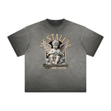 Heavyweight Cute Cupid Graphic Tee-INNBLAC Fashion Apparel