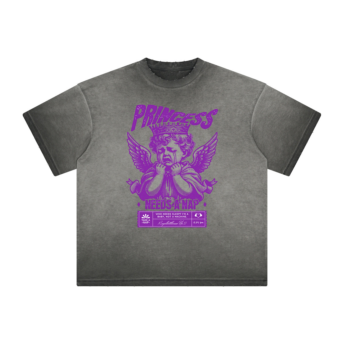 Heavyweight Cute Cupid Graphic Tee-INNBLAC Fashion Apparel