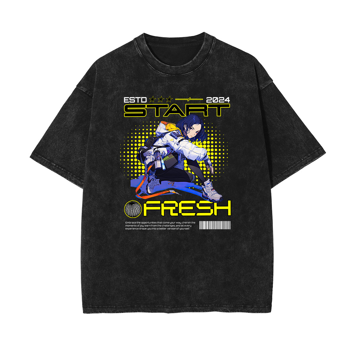 Thick Y2K Anime Graphic Tee-INNBLAC Fashion Apparel