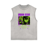 Y2K Anime Streetwear Graphic Tank Top-INNBLAC Fashion Apparel