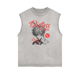 Y2K Anime Inspired Graphic Tank Top-INNBLAC Fashion Apparel