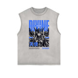 Y2K Anime Inspired Graphic Tank Top-INNBLAC Fashion Apparel