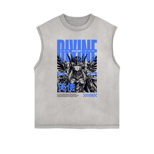 Y2K Anime Inspired Graphic Tank Top-INNBLAC Fashion Apparel