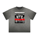 Heavyweight Angel Statue Graphic Tee-INNBLAC Fashion Apparel