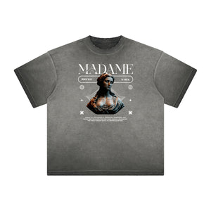 Heavyweight Angel Statue Graphic Tee-INNBLAC Fashion Apparel