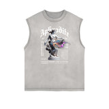 Celestial & Angel Statue Muscle Tank