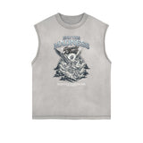 Celestial & Angel Statue Muscle Tank