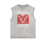 Celestial & Angel Statue Muscle Tank