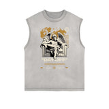 Celestial & Angel Statue Muscle Tank