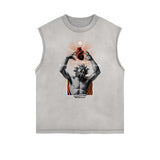 Celestial & Angel Statue Muscle Tank