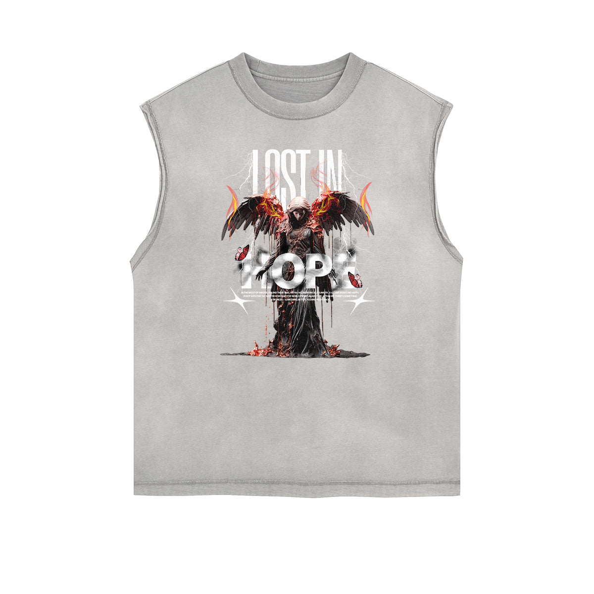 Celestial & Angel Statue Muscle Tank