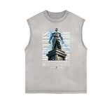 Celestial & Angel Statue Muscle Tank