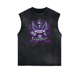 Frayed Edge Celestial & Angel Statue Muscle Tank