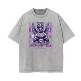 Faded Celestial & Angel Statue Graphic Tee