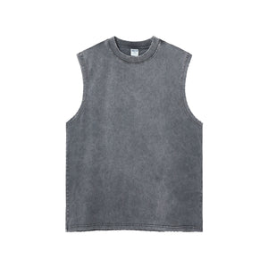 Sleeveless Heavy T Shirt 8oz-INNBLAC Fashion Apparel