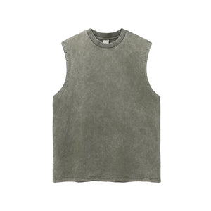 Sleeveless Heavy T Shirt 8oz-INNBLAC Fashion Apparel