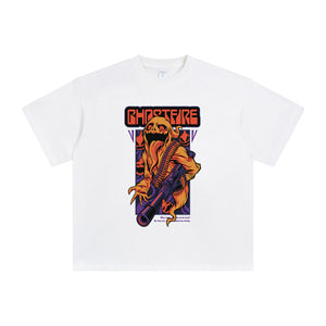 Ghost Fir Halloween Graphic Tee-INNBLAC Fashion Apparel