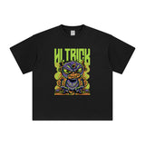 Hi-Trick Monster Graphic T Shirt-INNBLAC Fashion Apparel