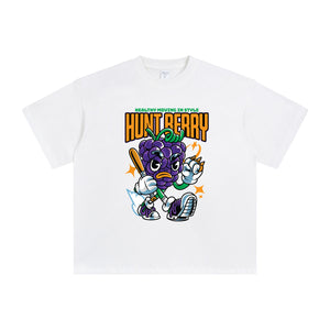 Hunt Berry Cartoon T Shirt-INNBLAC Fashion Apparel