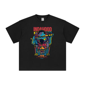 INDAHOOD Urban Streetwear Graphic Tee-INNBLAC Fashion Apparel