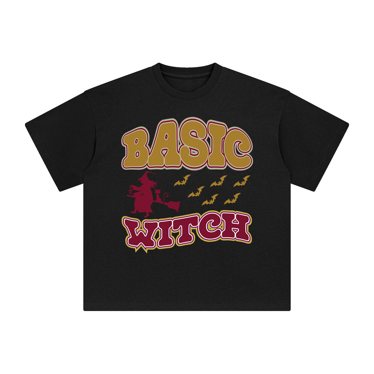 Basic Witch Aesthetic Graphic Tee-INNBLAC Fashion Apparel