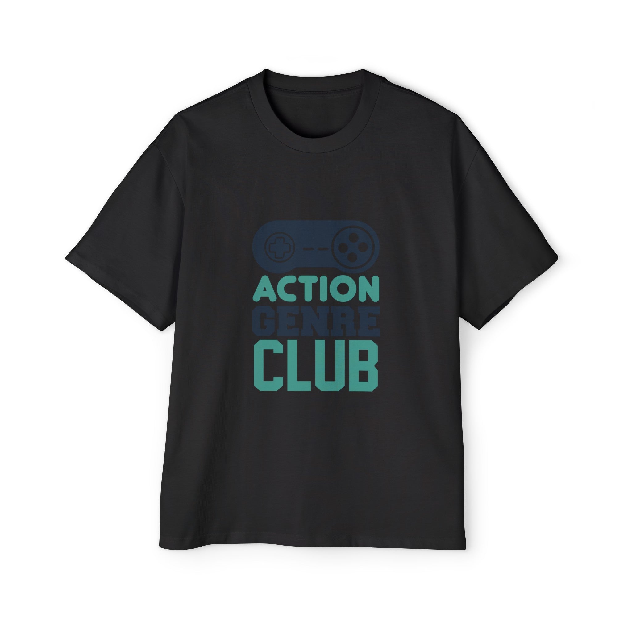 ACTION GENER CLUB Graphic Tee-INNBLAC Fashion Apparel