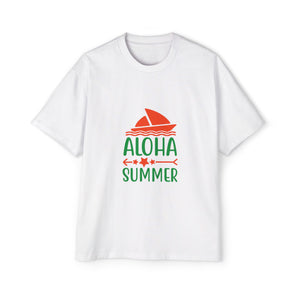 ALOHA SUMMER Graphic Tee-INNBLAC Fashion Apparel