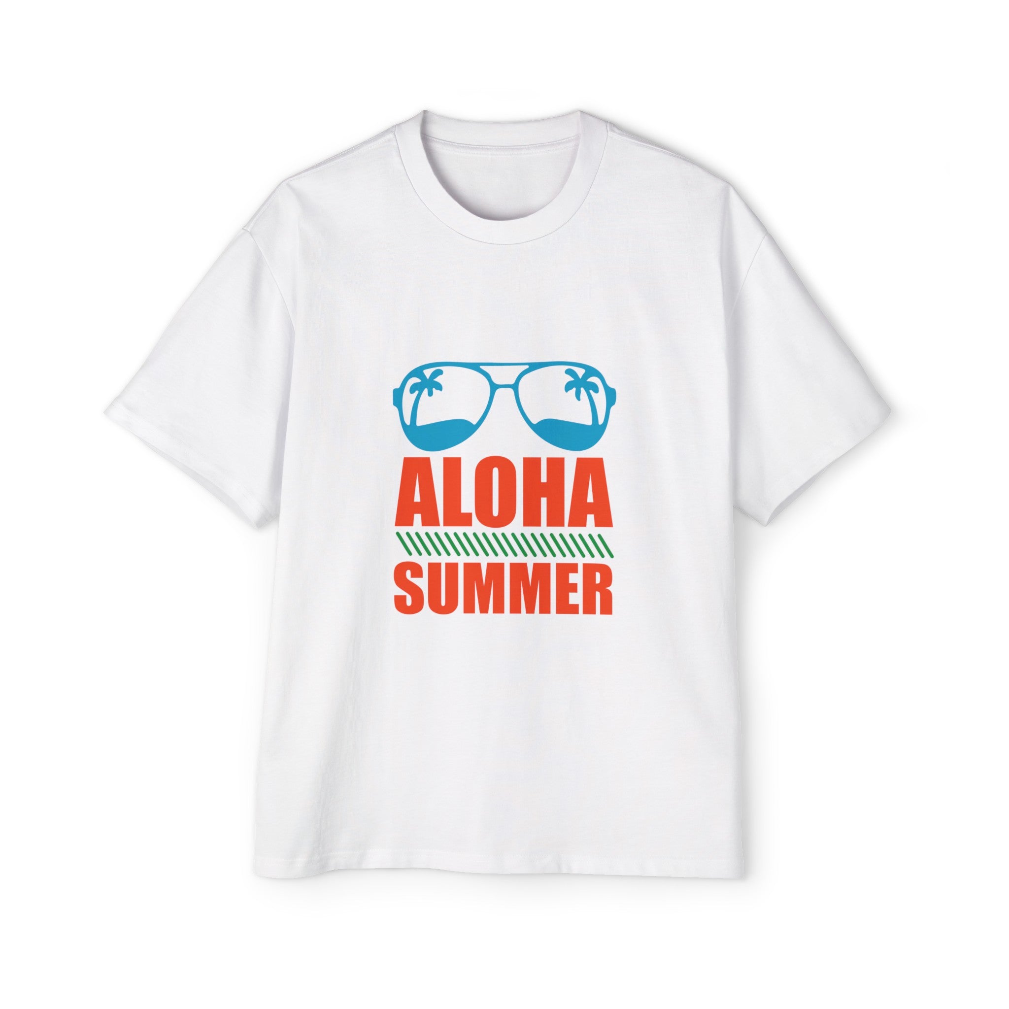 ALOHA SUMMER Graphic Tee-INNBLAC Fashion Apparel