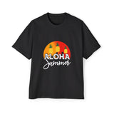 ALOHA Summers Graphic Tee-INNBLAC Fashion Apparel