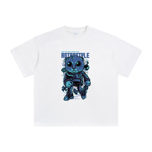 ASTROSTYLE Robot Grphic Tee-INNBLAC Fashion Apparel