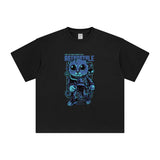 ASTROSTYLE Robot Grphic Tee-INNBLAC Fashion Apparel