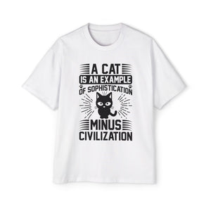 A Cute Cat Graphic Tee-INNBLAC Fashion Apparel