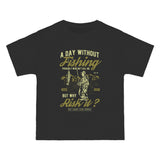 A Day Without Fishing Graphic Tee-INNBLAC Fashion Apparel