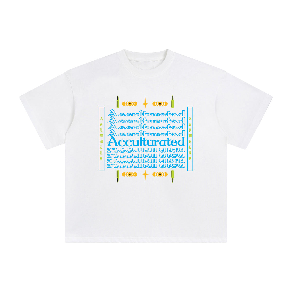 Acculturated Abstract Graphic Tee-INNBLAC Fashion Apparel