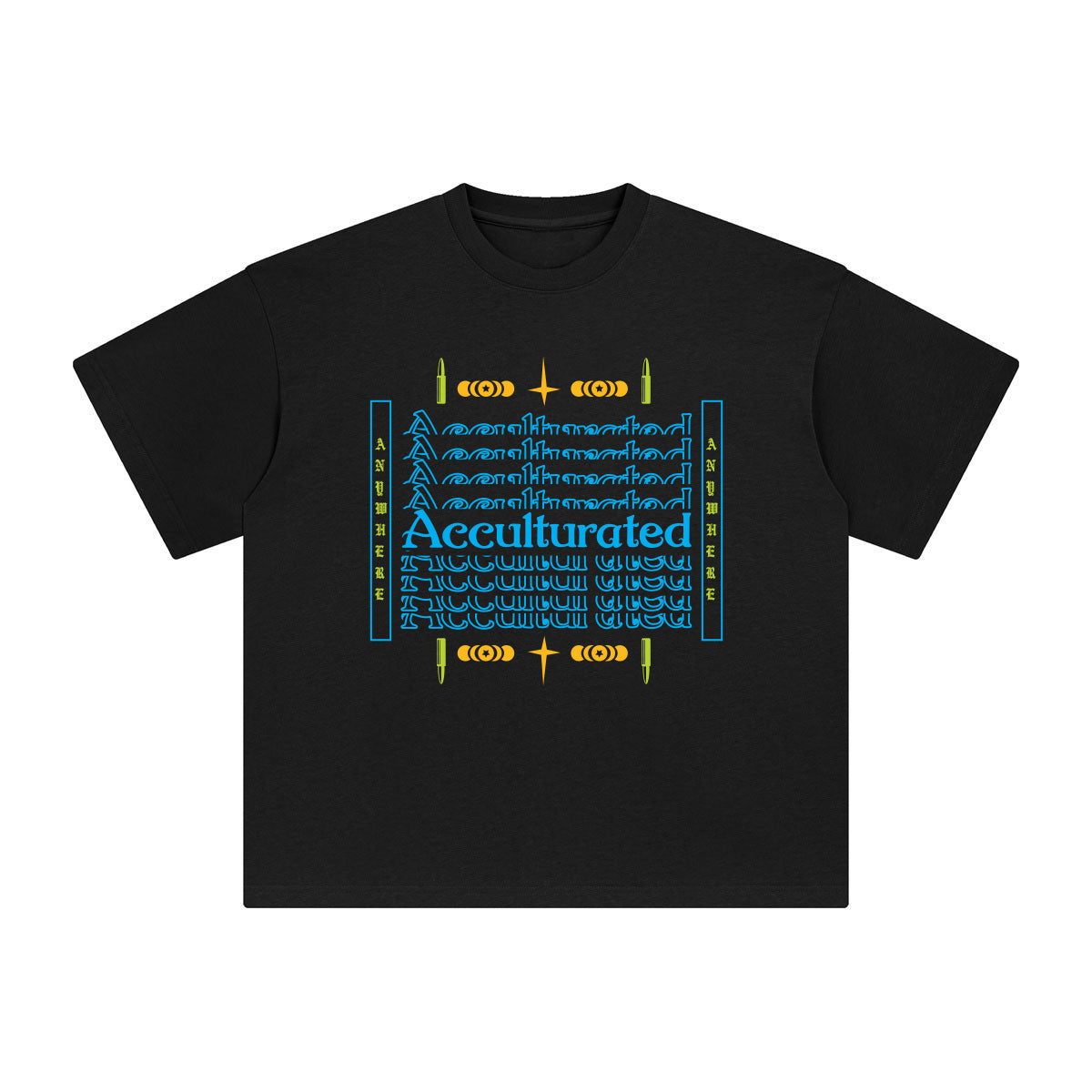 Acculturated Abstract Graphic Tee-INNBLAC Fashion Apparel