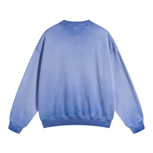 Women's Acid Wash Distressed Sweatshirt-INNBLAC Fashion Apparel