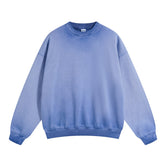 Women's Acid Wash Distressed Sweatshirt-INNBLAC Fashion Apparel