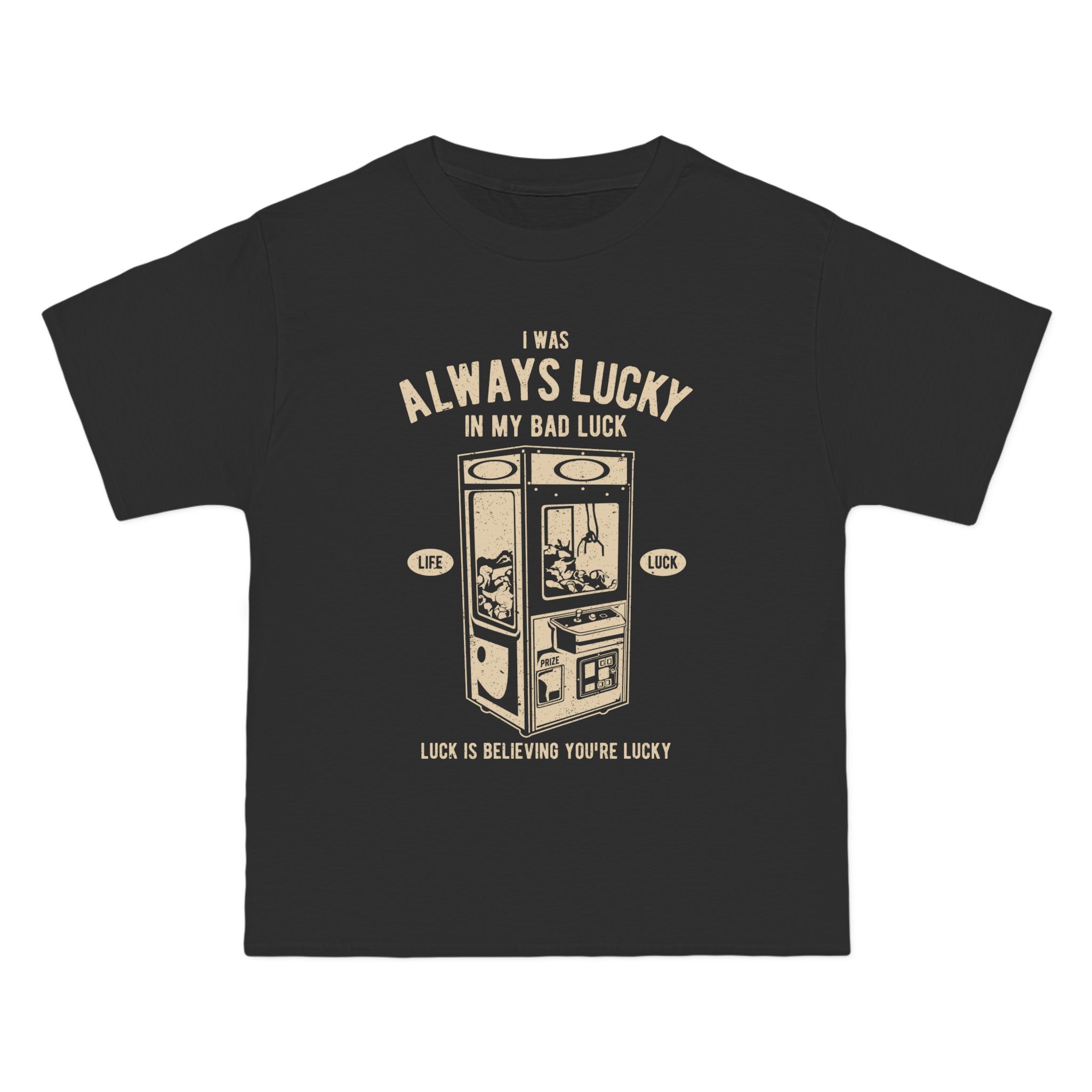 Always Lucky Graphic T Shirt-INNBLAC Fashion Apparel