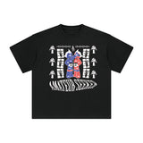 Amateur Seeker Cartoon Graphic Tee-INNBLAC Fashion Apparel