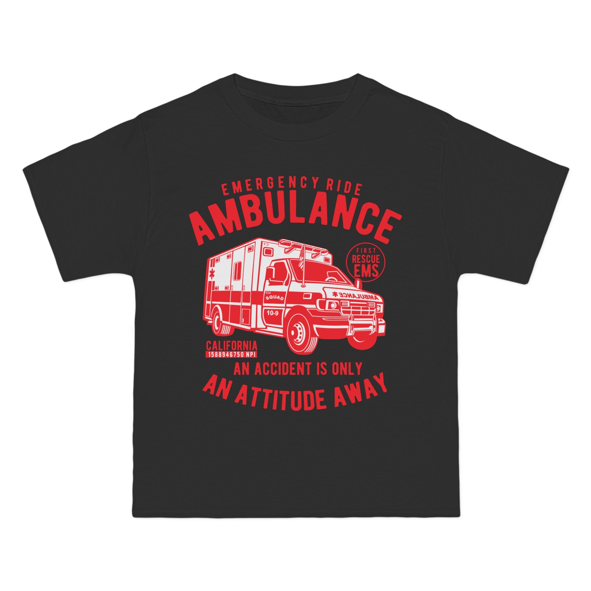 Ambulance Graphic T Shirt-INNBLAC Fashion Apparel