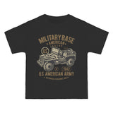 American Army Jeep Graphic Tee-INNBLAC Fashion Apparel