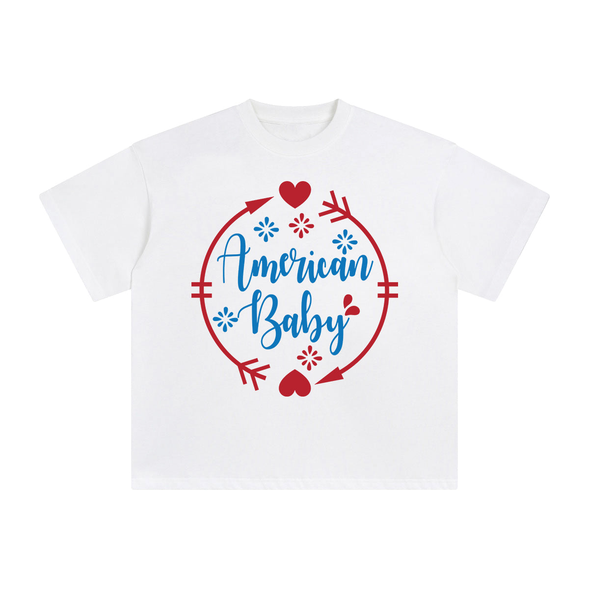 American Baby Graphic Tee-INNBLAC Fashion Apparel