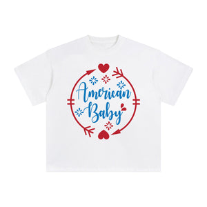 American Baby Graphic Tee-INNBLAC Fashion Apparel