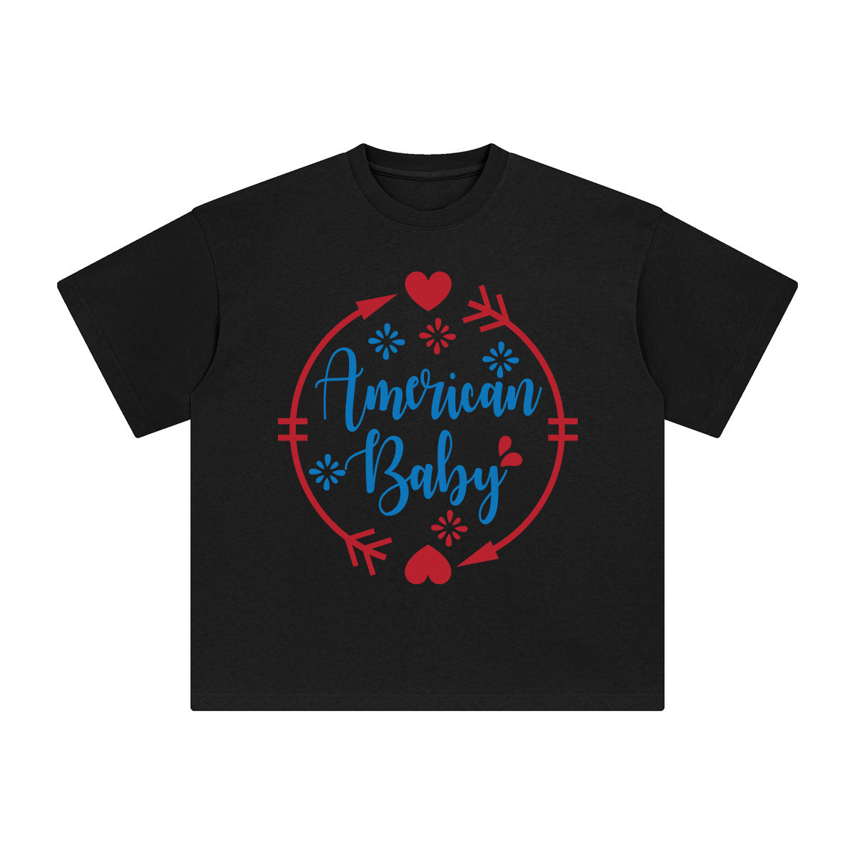 American Baby Graphic Tee-INNBLAC Fashion Apparel