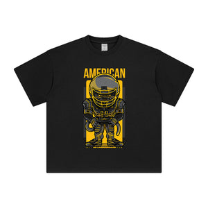 Football Monster Graphic Tee-INNBLAC Fashion Apparel