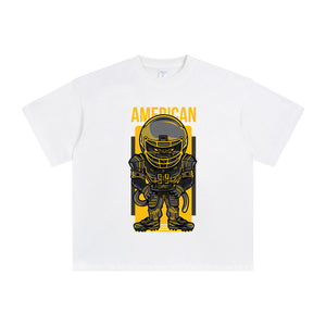 Football Monster Graphic Tee-INNBLAC Fashion Apparel