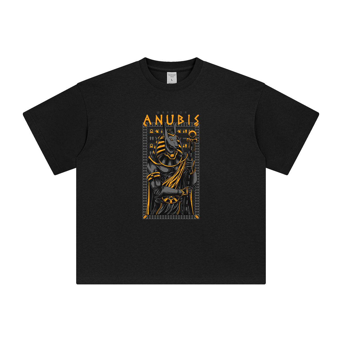 Anubis Warrior Graphic Tee-INNBLAC Fashion Apparel