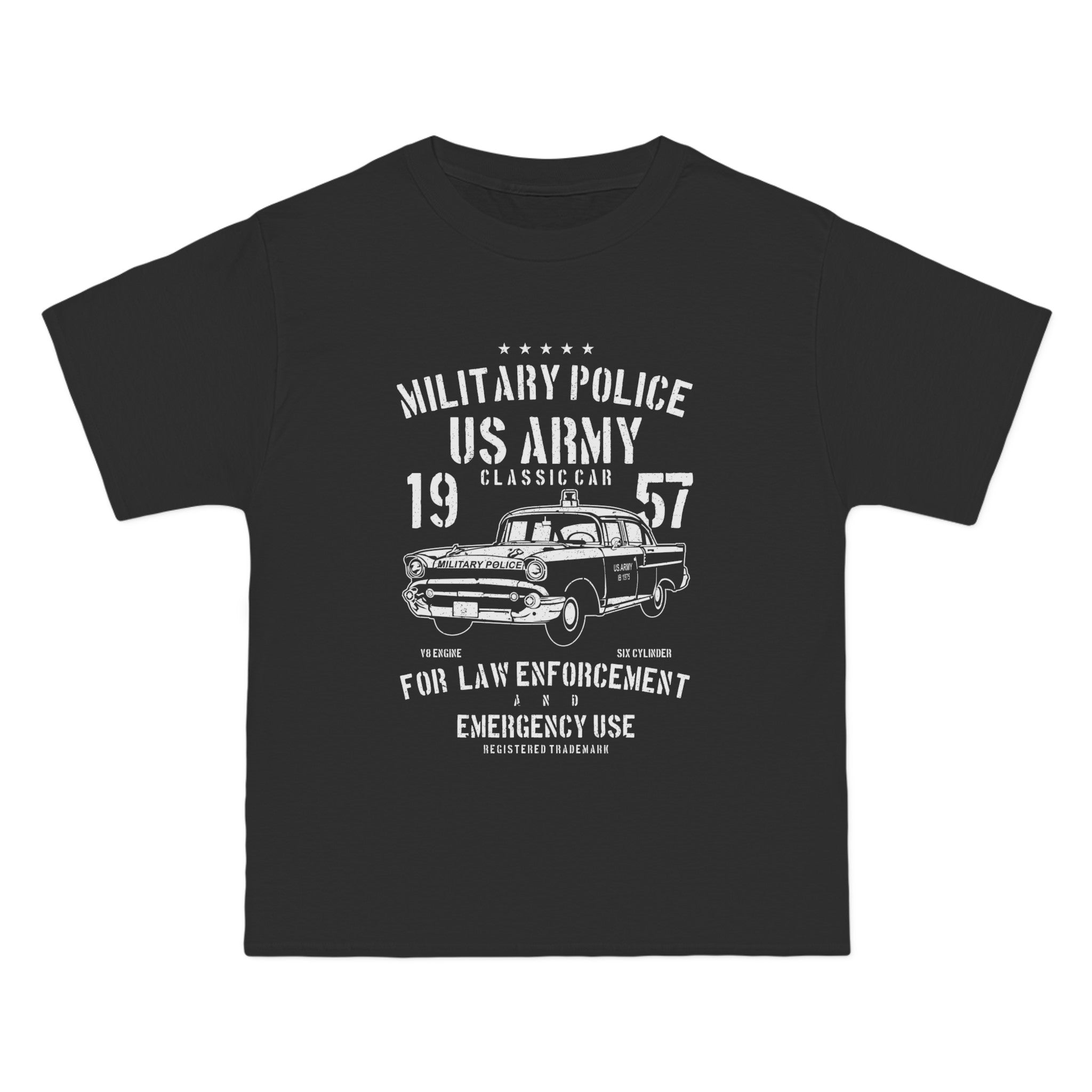 Army Classic Car Graphic Tee-INNBLAC Fashion Apparel