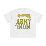 Army Mom Graphic Tee-INNBLAC Fashion Apparel