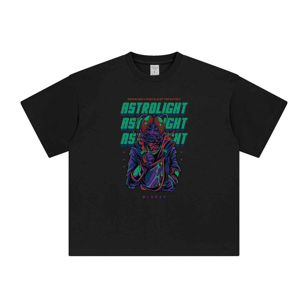 Astrolight Streetwear Graphic T Shirt-INNBLAC Fashion Apparel